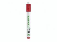 Marker Penol 0700 r&oslash;d 1,5mm rund spids permanent