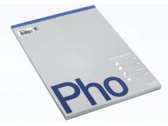 Standardblok A4 kvadreret 60g stub m/perf. u/huller