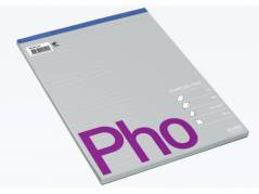 Standardblok A4 linieret 60g stub m/perf. u/huller