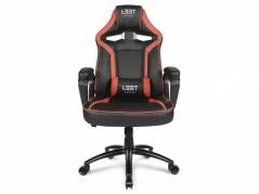 Kontorstol Extreme L33T PU r&Atilde;&cedil;d/sort Gaming Mid Level