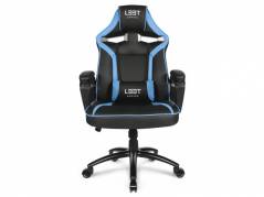 Kontorstol Extreme L33T PU bl&Atilde;&yen;/sort Gaming Mid Level