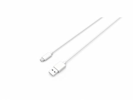 Kabel USB-A MicroUSB 1,5m hvid