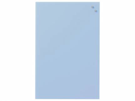 Glastavle Naga magnetisk lys blå 400x600mm