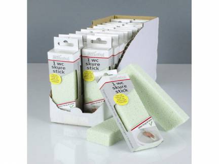 WC skurestick fjerner kalk