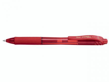 Rollerpen Pentel EnerGelX rød 0,7mm BL107