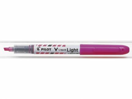 Tekstmarker Pilot V Liquid Light pink