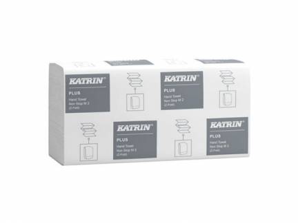 Papirhåndklæde Katrin Plus Non Stop 2-lags 25,5cm 2025ark 343146