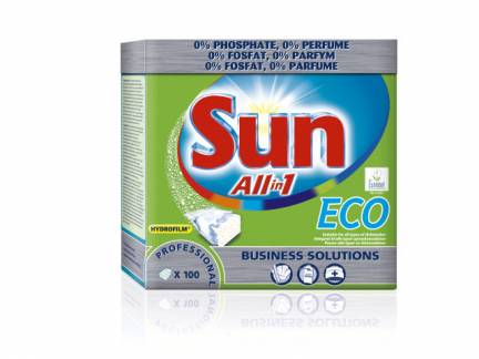 Opvasketabs Sun Prof. All in 1 Eco Tablets 100stk