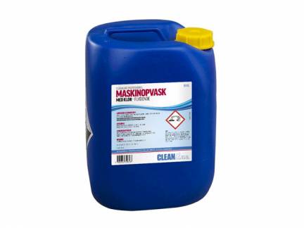 Maskinopvask m/klor Alu-sikret Cleanline 12kg (10L)