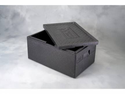 Termo skumkasse EPP 1/1GN m/l&Atilde;&yen;g sort yderm&Atilde;&yen;l 595x390x277mm