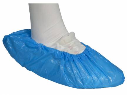 Skoovertr&Atilde;&brvbar;k 41cm (50my) LDPE 100stk/pak