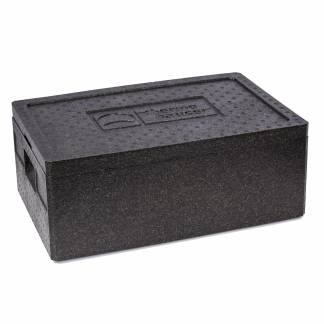 Termo skumkasse EPP 1/1GN m/l&Atilde;&yen;g sort yder: 595x390x230mm 30L