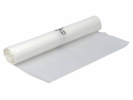 Plastiks&Atilde;&brvbar;k HDPE 700x1100mm Ultra 22my 100l klar 20stk/rul