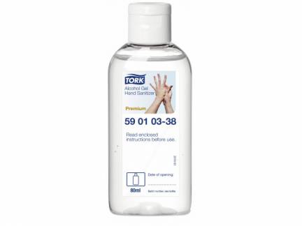 H&Atilde;&yen;nddesinfektion Tork Alcogel 0,1L lommeflaske 590103 24stk/pak