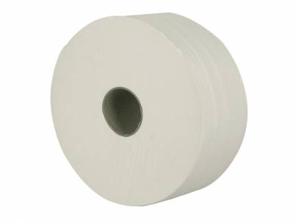 Toiletpapir Neutral midi hvid 2-lags jumbo 300m 6rul/kar