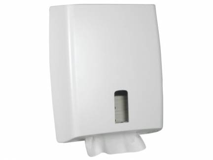 Dispenser t/papirh&Atilde;&yen;ndkl&Atilde;&brvbar;de White Classic midi nonstop