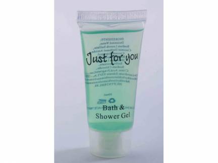 Bath & shower gel 20ml tube 100stk/kar Just for you