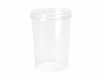 Plastb&Atilde;&cedil;tte + l&Atilde;&yen;g handy-lock PP &Atilde;&tilde;95x117mm 520ml 380s&Atilde;&brvbar;t/kar
