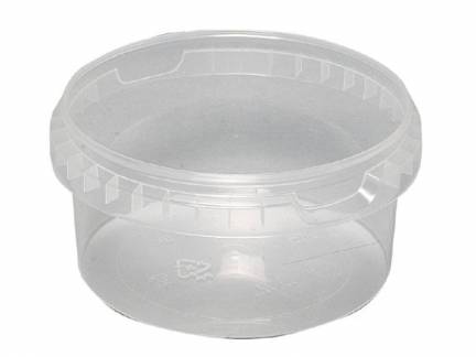 Plastb&Atilde;&cedil;tte Handy-Lock PP 400ml &Atilde;&tilde;122x51mm 558stk/kar