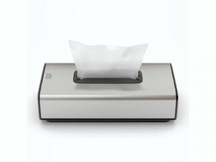 Dispenser Tork ansigtsserviet F1 rustfri st&aring;l