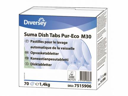 Maskinopvasketabs Suma Dish Tab Pur-Eco M30 70stk