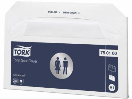 Toilets&Atilde;&brvbar;deovertr&Atilde;&brvbar;k Tork V1 20x250stk/kar 750160