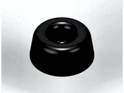 Produktf&Atilde;&cedil;dder 3M bumpon sort SJ 5009 1000stk/rul