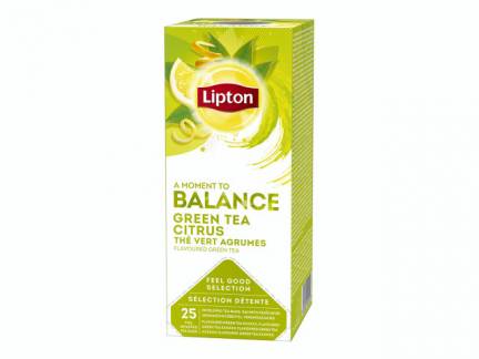 Te Lipton Gr&Atilde;&cedil;n te Citrus 25breve/pak