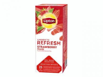Te Lipton Jordb&Atilde;&brvbar;r 25breve/pak