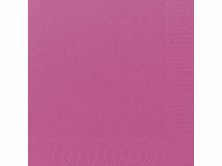 Servietter 2-lags Duni fuchsia 33cm 2000stk/kar