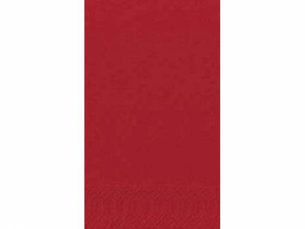 Servietter Duni 3-lags 1/8fold r&Atilde;&cedil;d 40cm 1000stk/kar