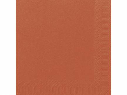 Servietter Duni 3-lags mandarin 40cm 1000stk/kar