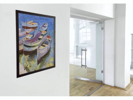 Skilt DURAFRAME&Acirc;&reg; Poster 50x70cm m/sort ramme