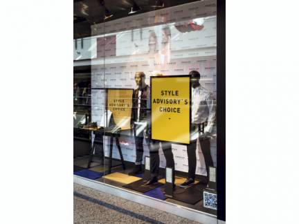 Skilt DURAFRAME&Acirc;&reg; Poster A1 m/sort ramme