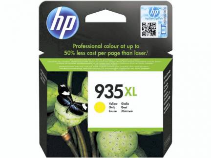 Bl&Atilde;&brvbar;kpatron HP C2P26AE gul No. 935XL OJ Pro 6830/6230