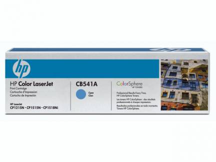 Lasertoner HP CB541A cyan LJ serie CP1210/CP1510/CM1312