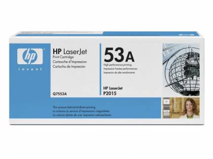 Lasertoner HP Q7553A sort LaserJet P2015
