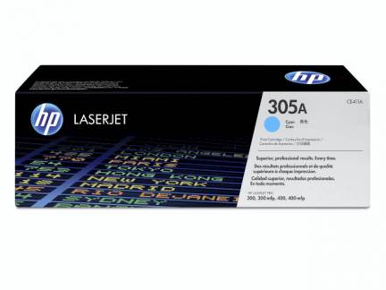 Lasertoner HP CE411A cyan Laserjet Colorpro 300/400 305A