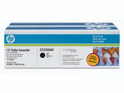 Lasertoner HP CC530A sort CLJ CM2320/CP2025