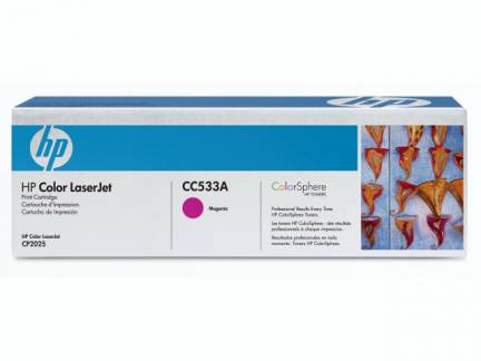Lasertoner HP CC533A magenta CLJ CM2320/CP2025