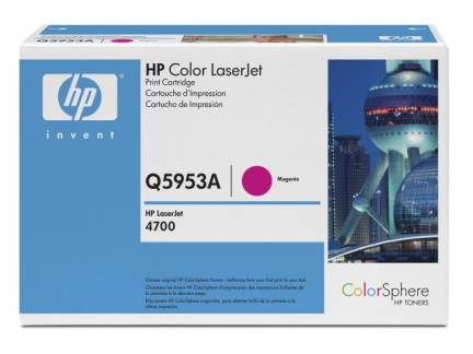 Lasertoner HP Q5953A magenta Color laserjet 4700