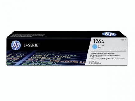 Lasertoner HP CE311A cyan CLJ Pro CP1025 126A