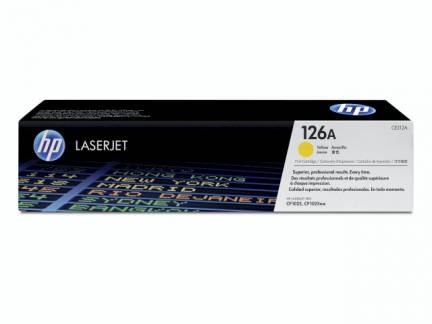 Lasertoner HP CE312A gul CLJ Pro CP1025 126A