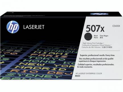 Lasertoner HP CE400X sort Laserjet Enterprice 500 507X