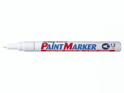 Paint marker Artline EK440 hvid fine 1,2mm rund spids