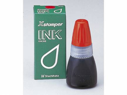 Stempelfarve X-stamper r&oslash;d 10 cc