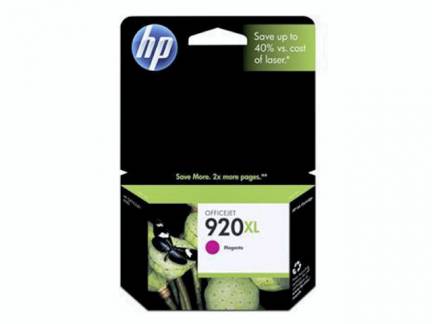 Bl&Atilde;&brvbar;kpatron HP CD973AE Magenta No. 920XL OfficeJet 6000/6500