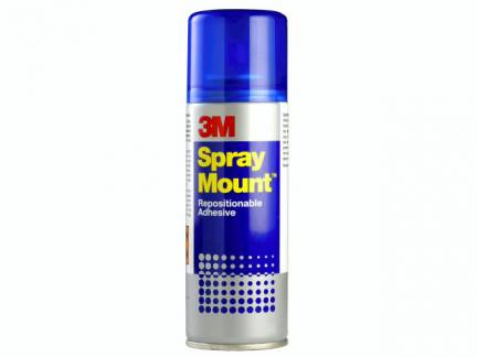 Lim Spray Mount til aftagelige emner 400ml