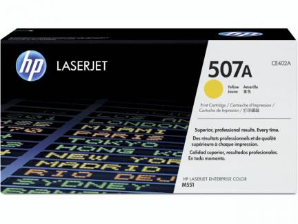 Lasertoner HP CE402A gul Laserjet Enterprice 500 507A