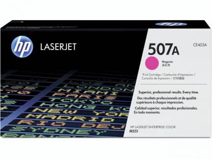 Lasertoner HP CE403A magenta Laserjet Enterprice 500 507A